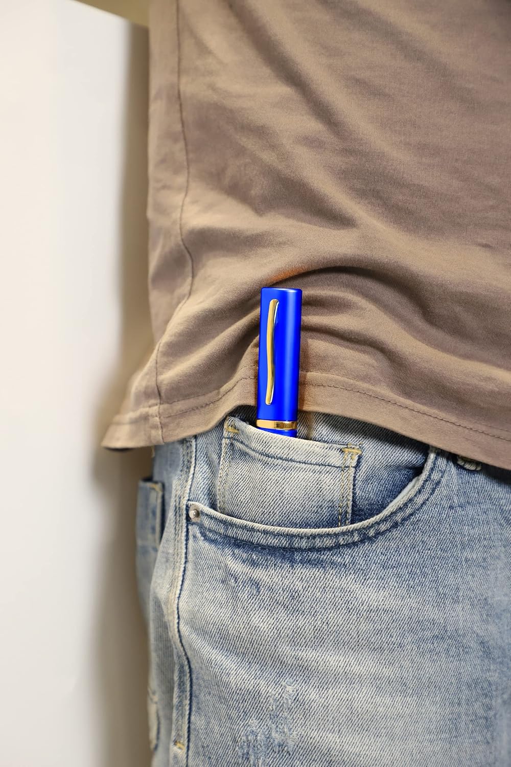 Thumbnail 5 de KoKoBin Flexibel Metall-Lesebrille mit Feder-Scharnier – Leicht, flexibel, im eleganten ALU-Etui (Blau, 2.0)