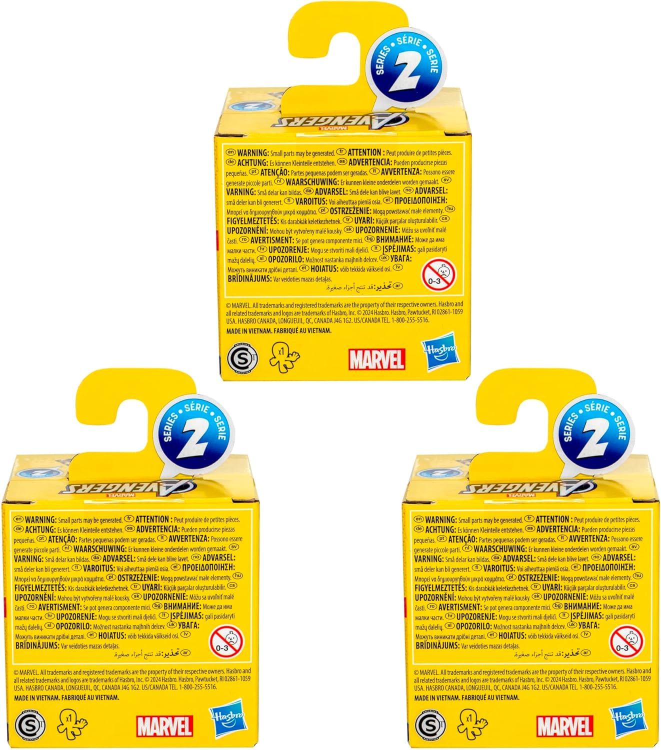 Thumbnail 3 de Hasbro Marvel Avengers Mighty-Verse Serie 1 multipack (6 cm)