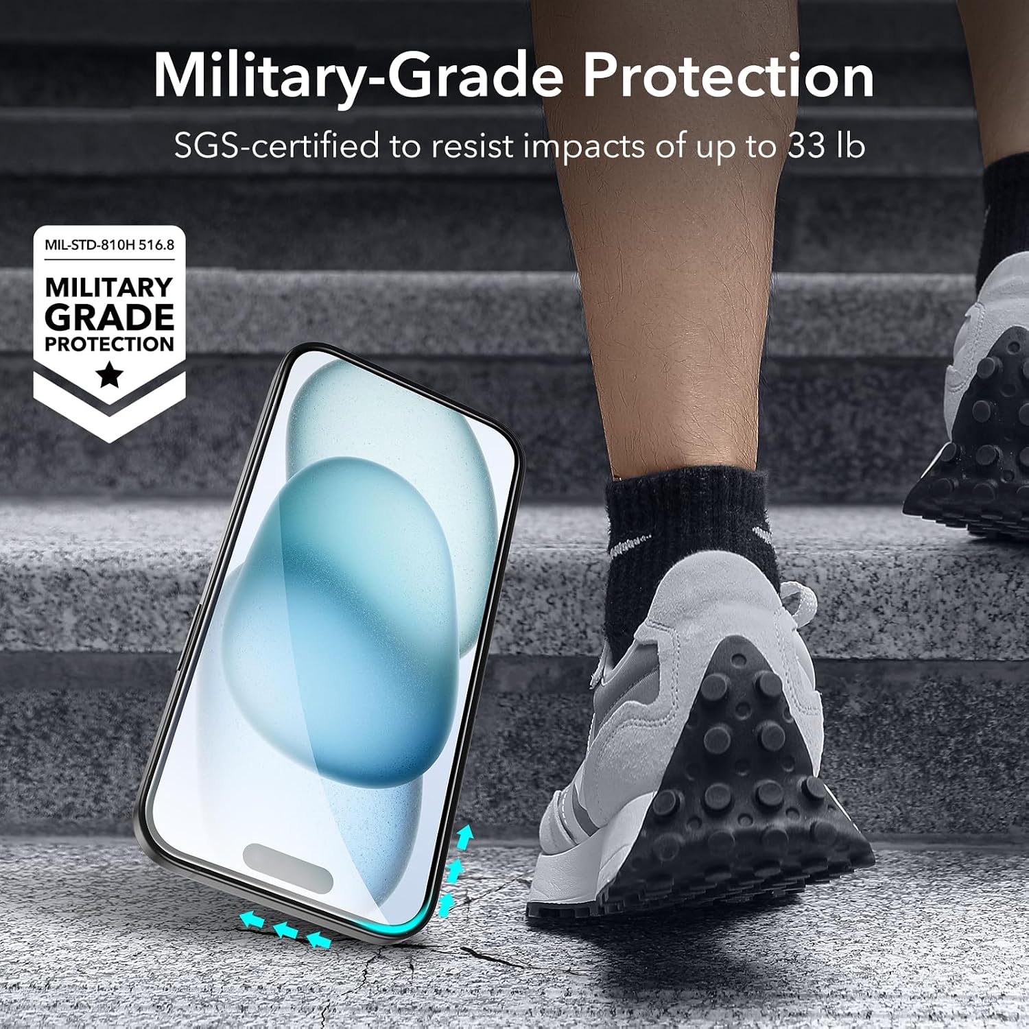 Detalle 2 de ESR iPhone 15 Plus Screen Protector