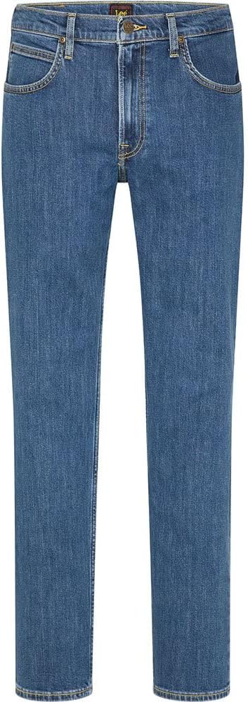 Detalle de Lee Brooklyn Straight Vaqueros Hombre Straight Fit