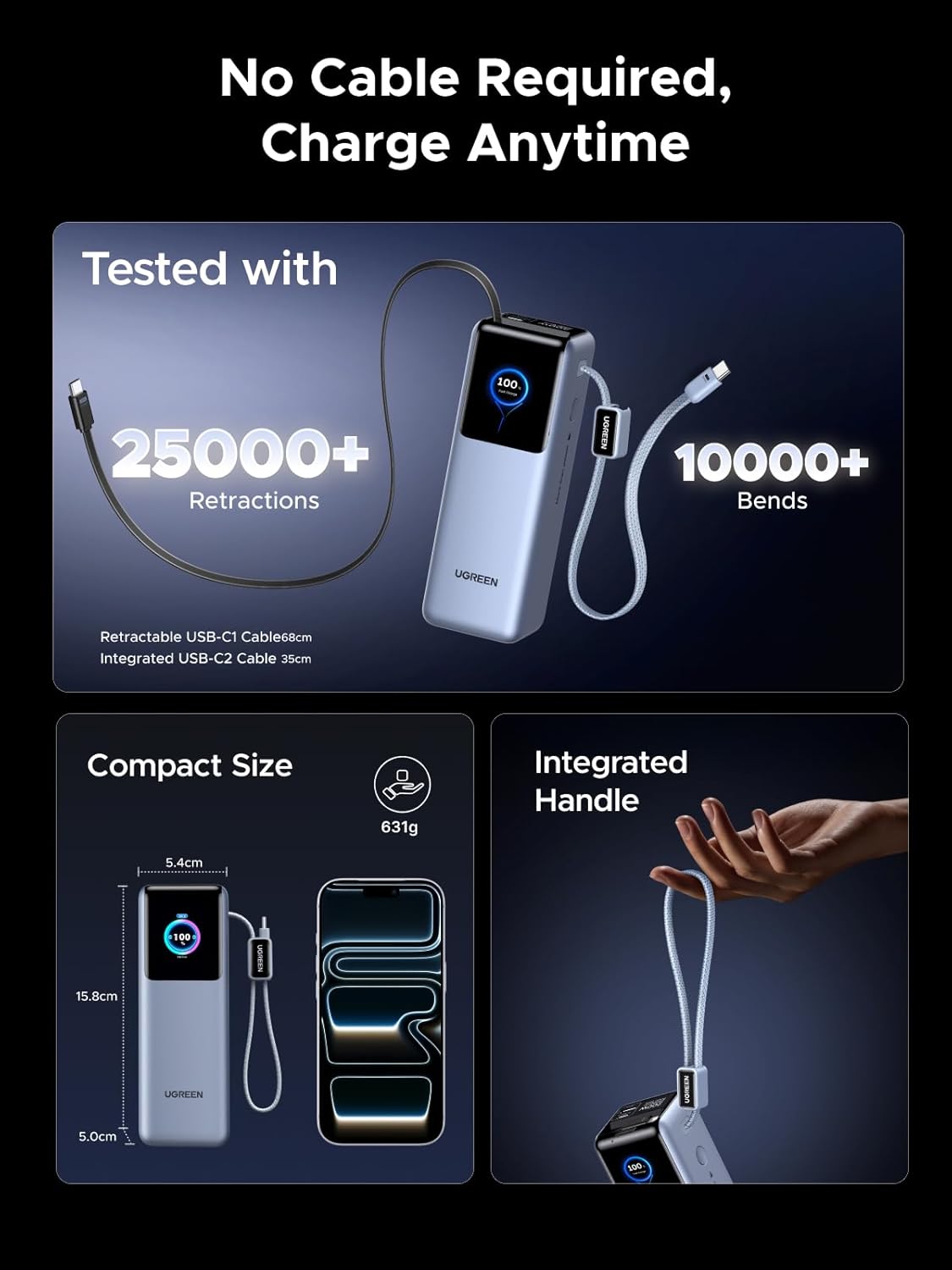 Thumbnail 4 de UGREEN Nexode 25000mAh Power Bank