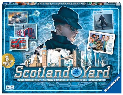 Detalle de Ravensburger Scotland Yard – Familienspiel für 2–6 Spieler, ab 8 Jahren (27515)