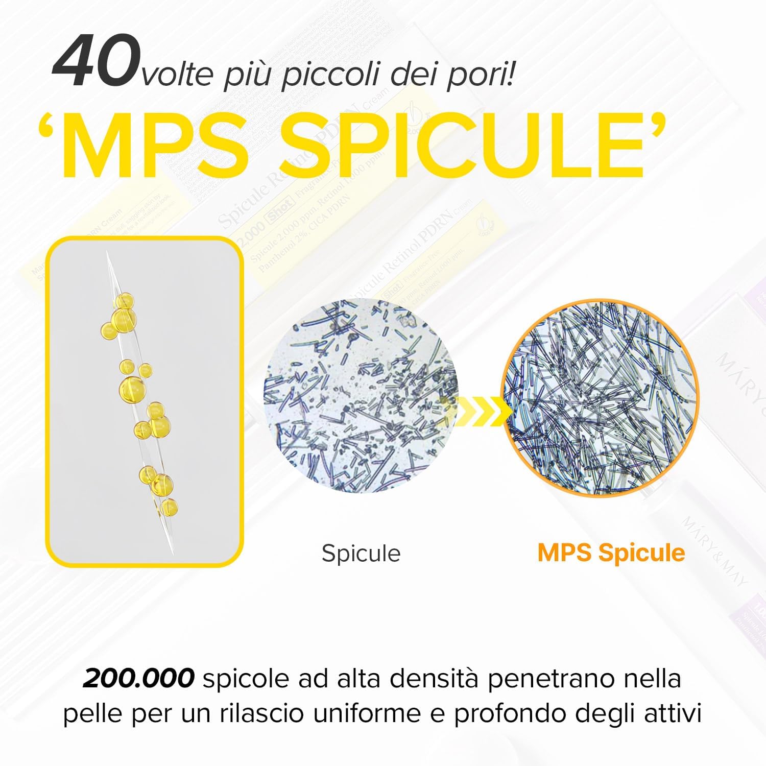 Thumbnail 3 de Mary&May Crema Spicule Retinolo PDRN — Idratante Viso Coreano con Spicole Marine e Retinolo Nano-Liposomiale