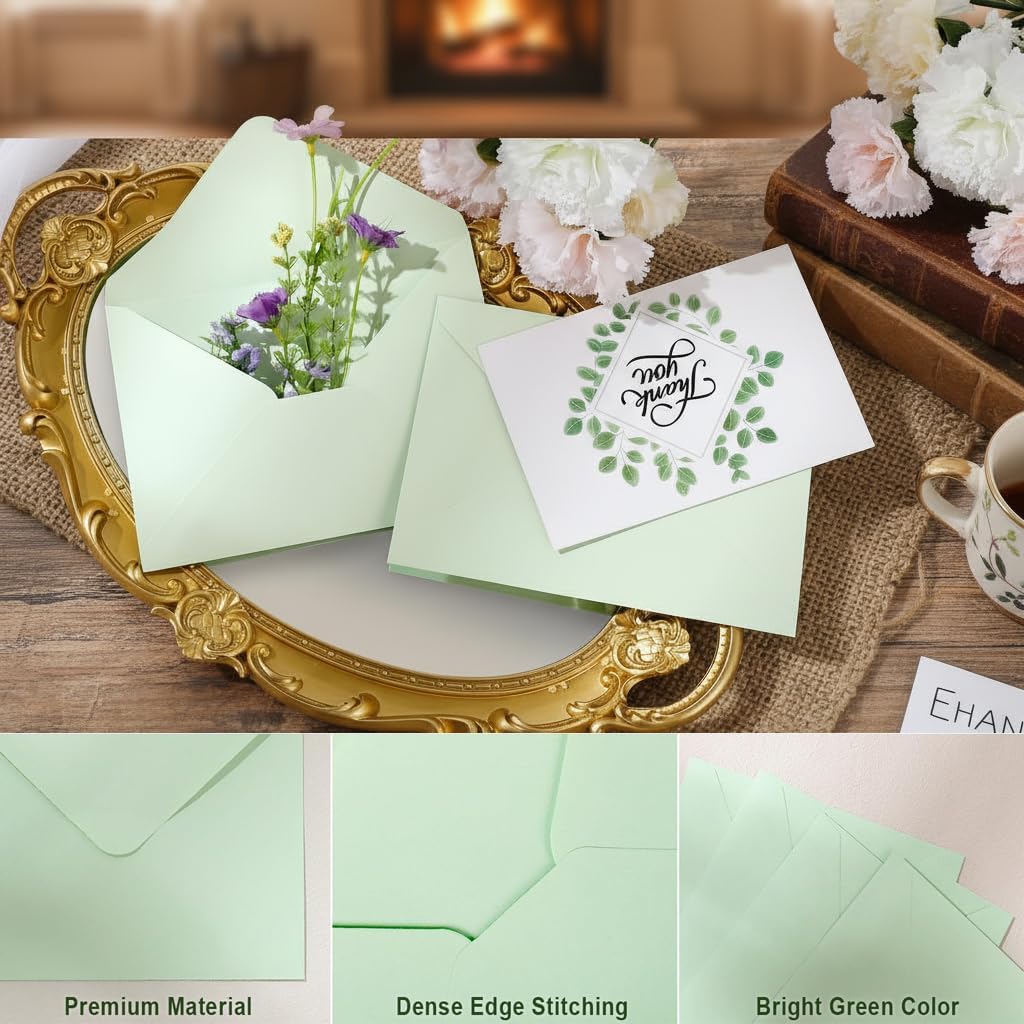 Thumbnail 2 de Romon Buste di Carta 50 pezzi, kraft 120 g/m² per inviti ✉️