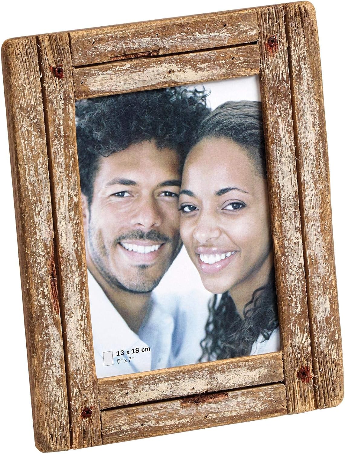 Thumbnail 6 de Walther Design Cadre photo en bois Dupla Portrait YA015C (10 x 15 cm) crème/bleu
