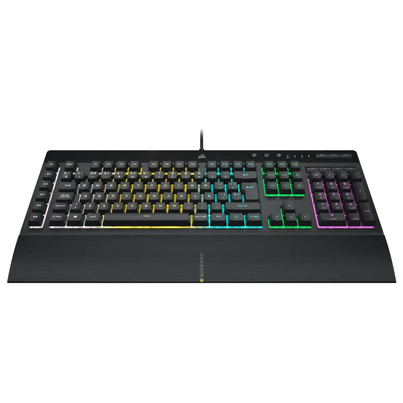 Thumbnail 1 de Corsair K55 RGB PRO Teclado Gaming Retroiluminado Negro