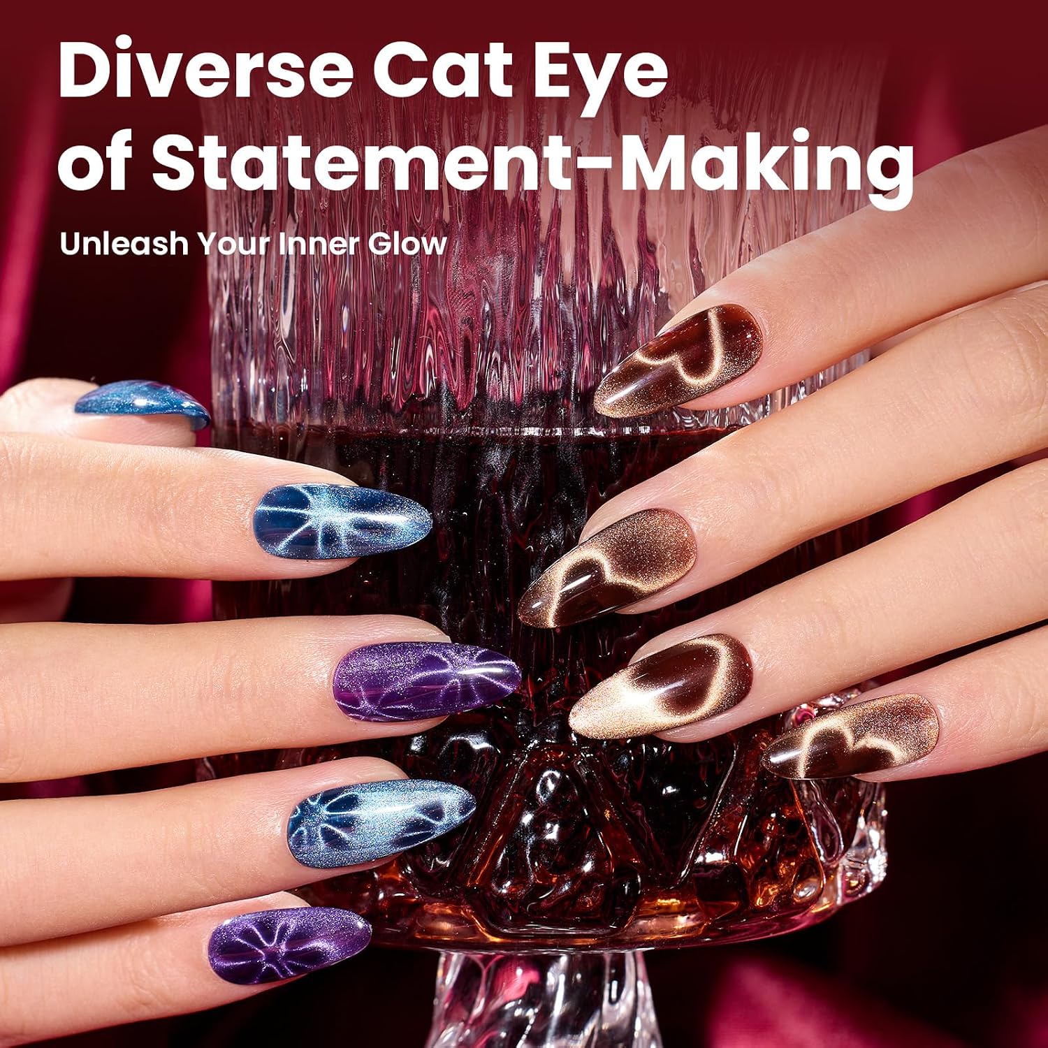 Thumbnail 4 de Beetles Jewel Parade Cat Eye Gel Polish Set 6-Color