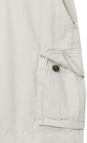 Thumbnail 9 de Amazon Essentials pantalón corto cargo clásico de sarga de algodón 25,4 cm (hombre) gris