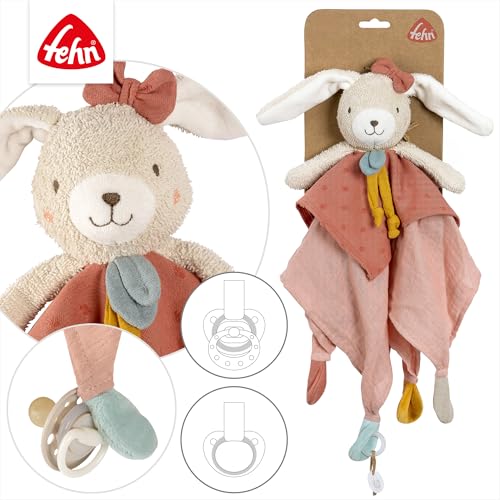 Detalle 2 de Fehn Schmusetuch Hase – Spielkamerad, Einschlafhilfe & Schnuffeltuch