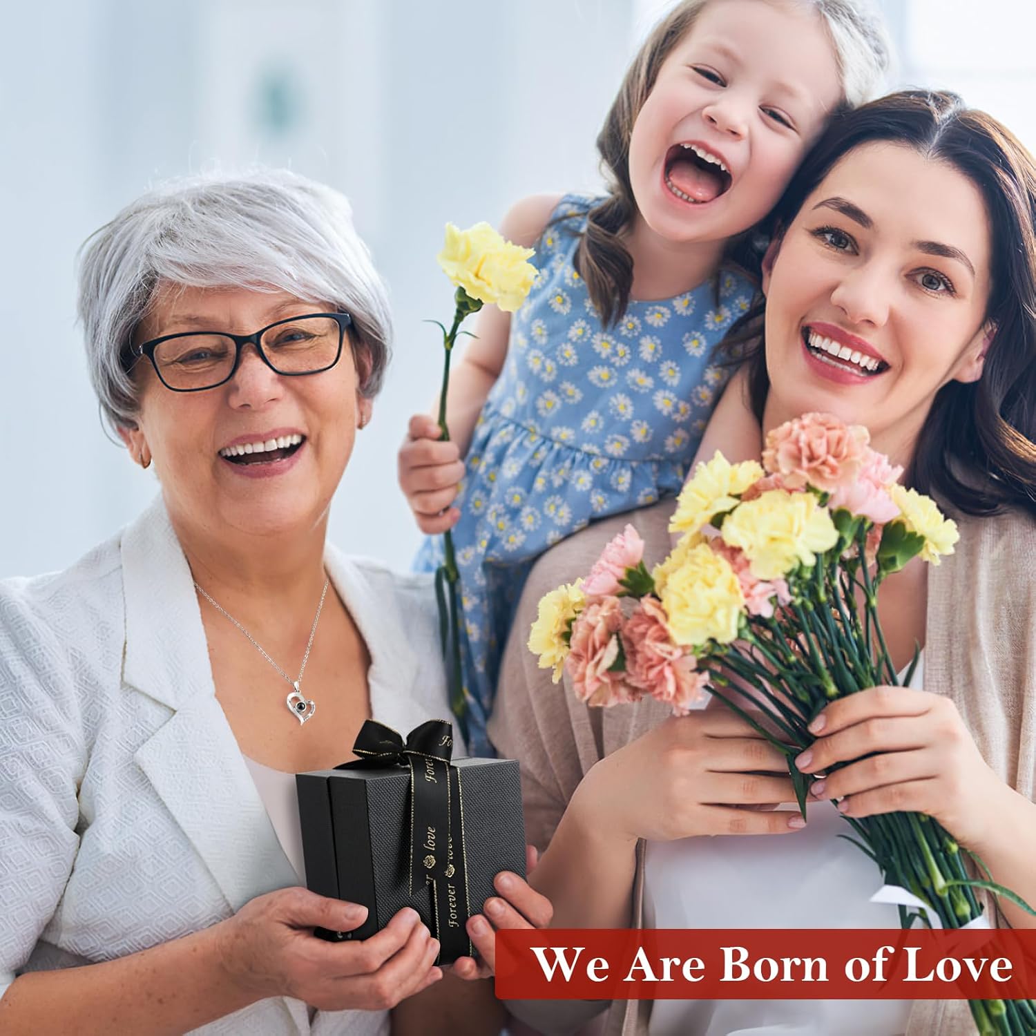 Thumbnail 5 de Emibele Rosa Preservada + Collar Plata S925 🎶 Regalo San Valentín