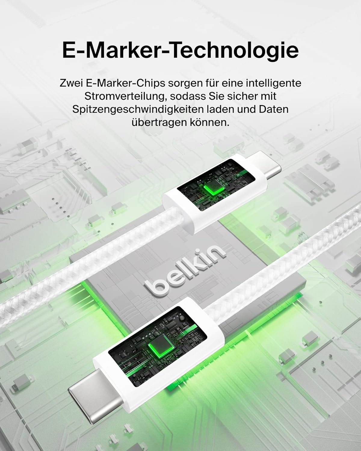 Thumbnail 4 de Belkin BoostCharge USB-C Kabel 1,5 m 240 W