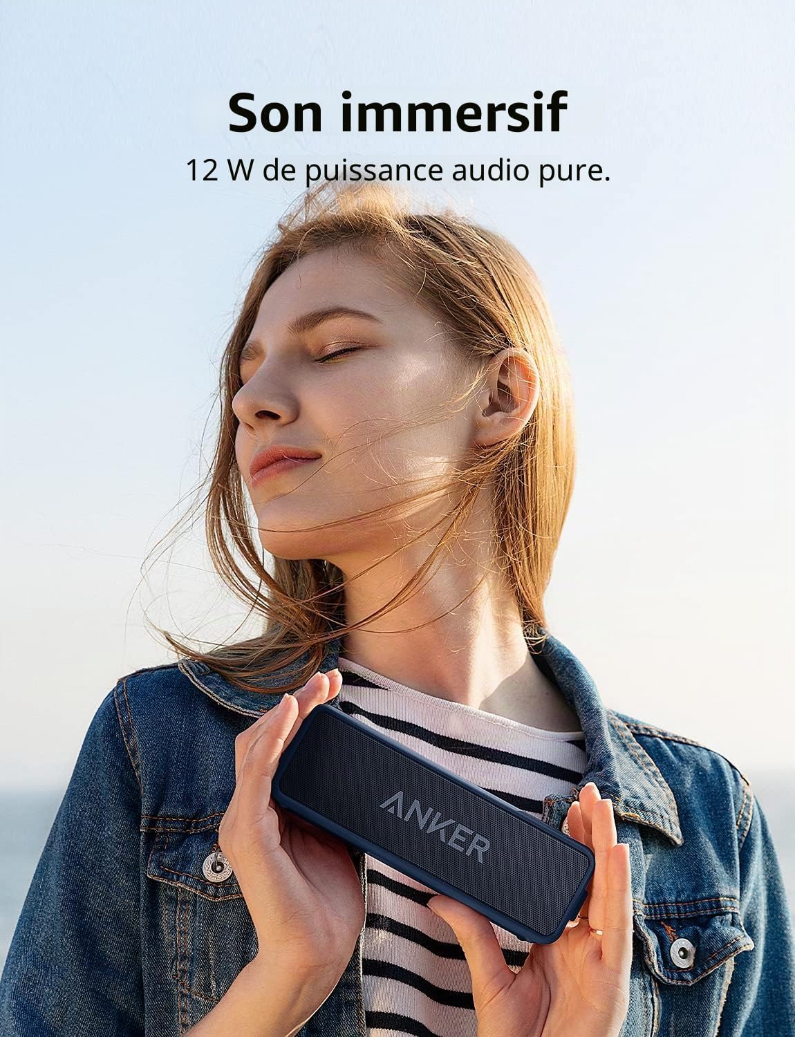 Detalle de Anker Soundcore 2 Haut‑parleur Bluetooth 24 h 🔊