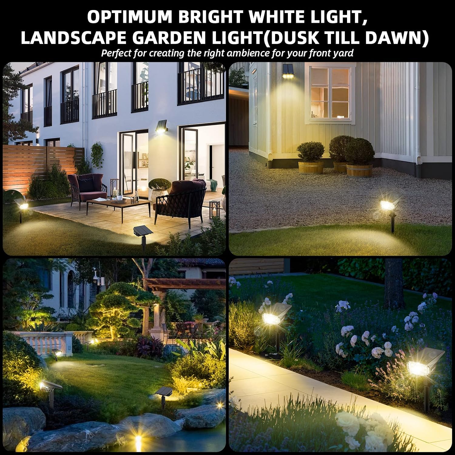 Thumbnail 6 de LEREKAM Solar Outdoor Spotlights with 40 LEDs