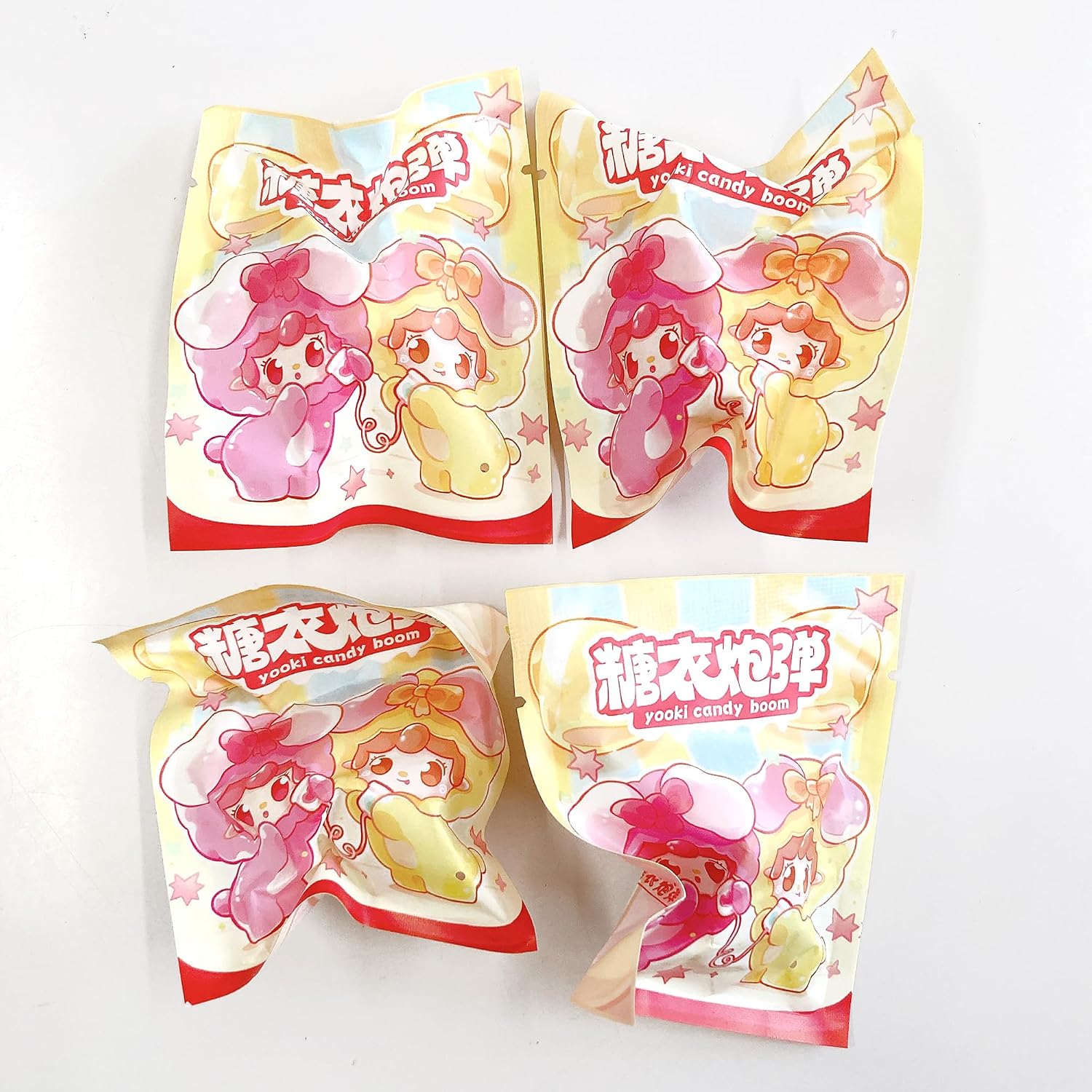Thumbnail 4 de ジートリガー Yooki Candy Boom フィギュア4個入りブラインドボックス PVC製ミニフィギュア