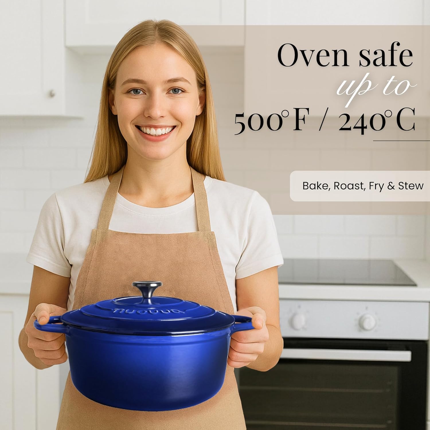Thumbnail 5 de Nuovva Enamelled Dutch Oven 6.4 Qt 🍲