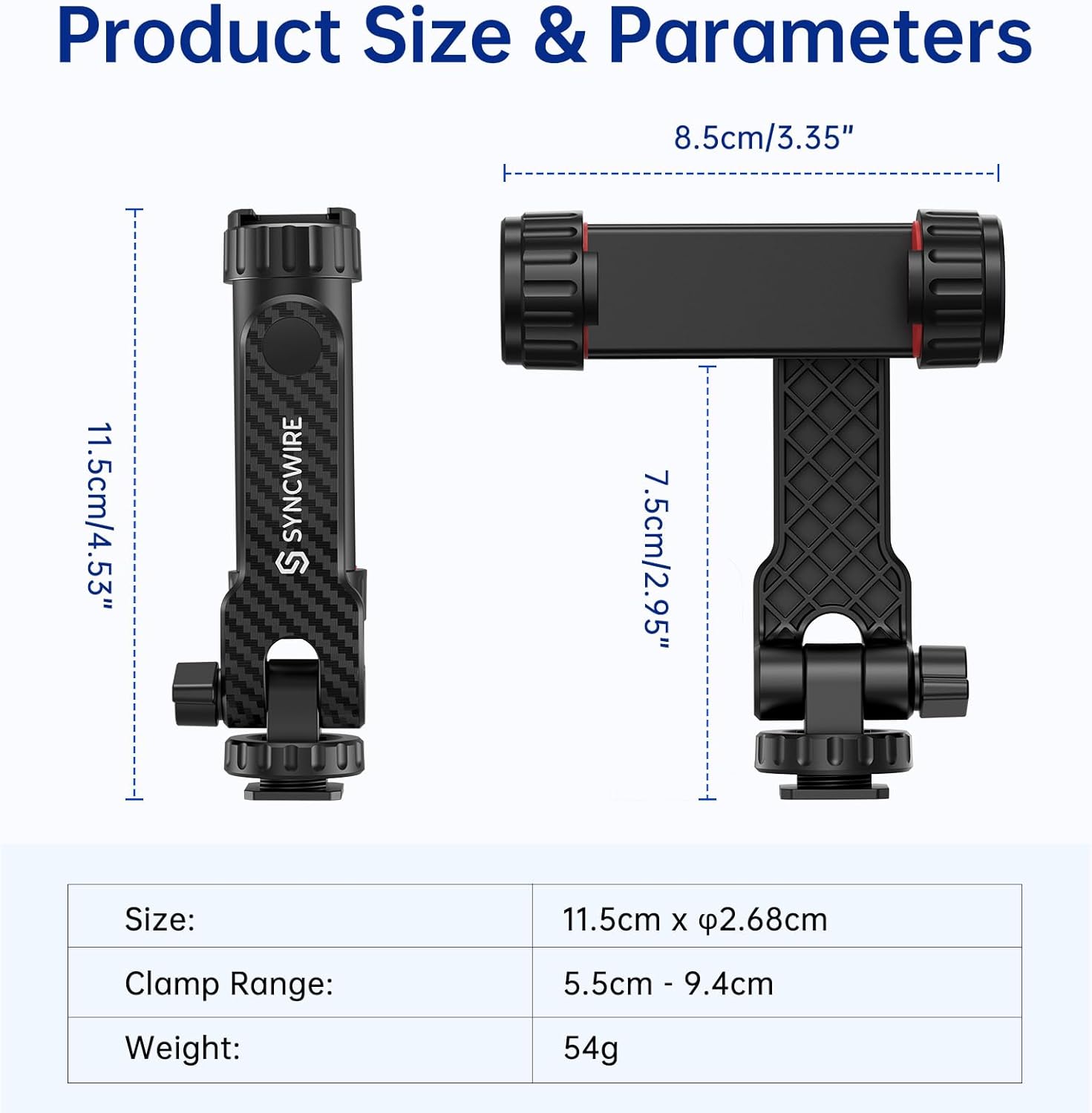 Thumbnail 6 de SYNCWIRE Tripod Phone Mount 360° phone adapter