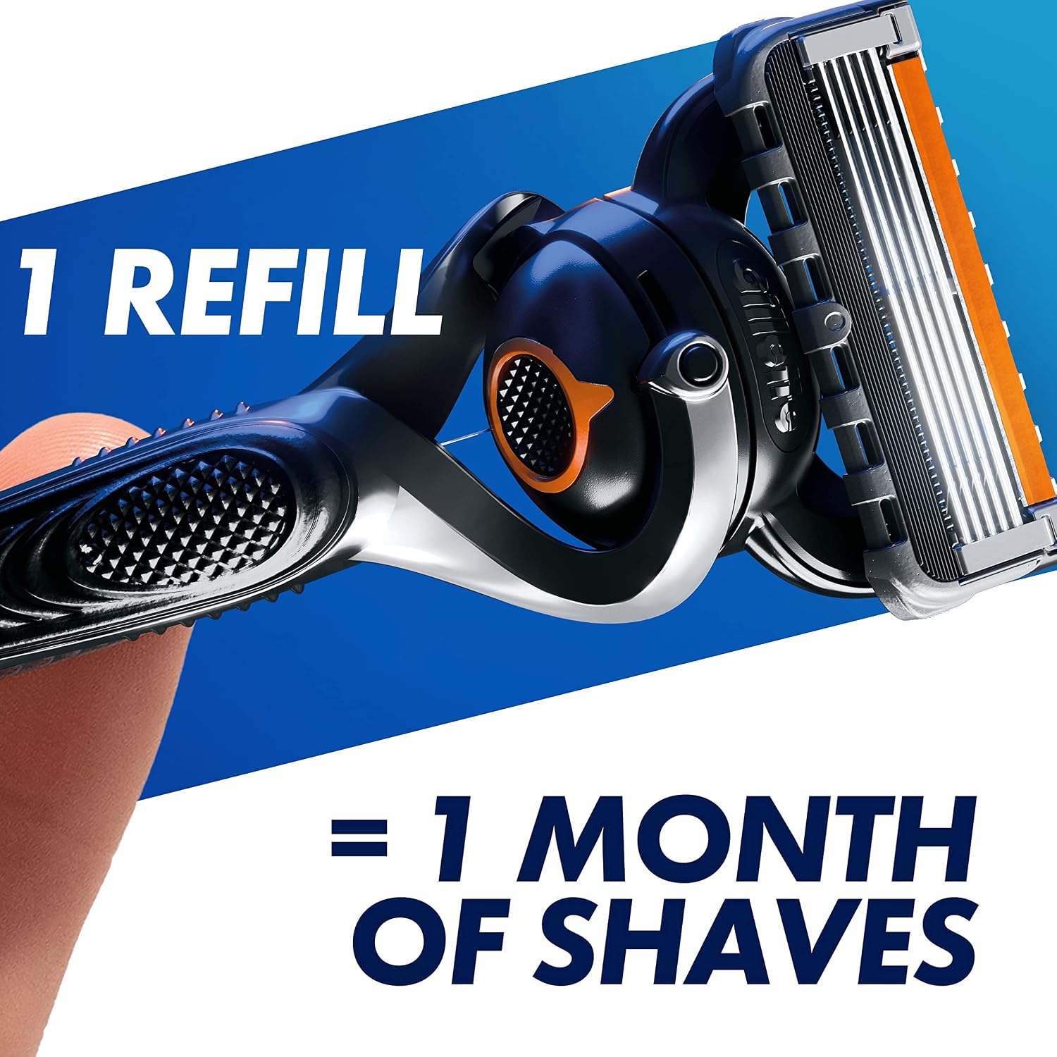 Detalle de Gillette ProGlide Razor Blades for Men — 24 Refills with Precision Trimmer