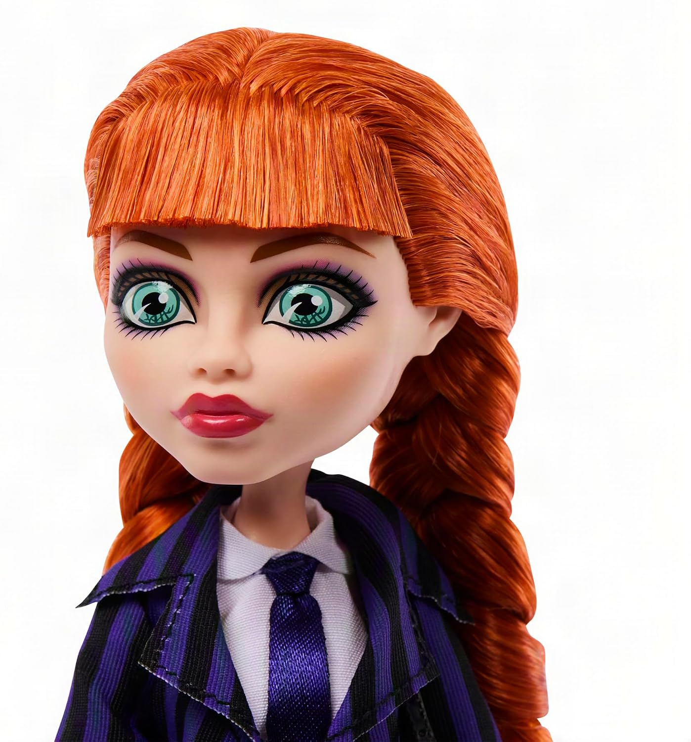 Detalle 2 de Monster High Agnes DeMille JNJ92 Collector Doll with Red Braids and Accessories