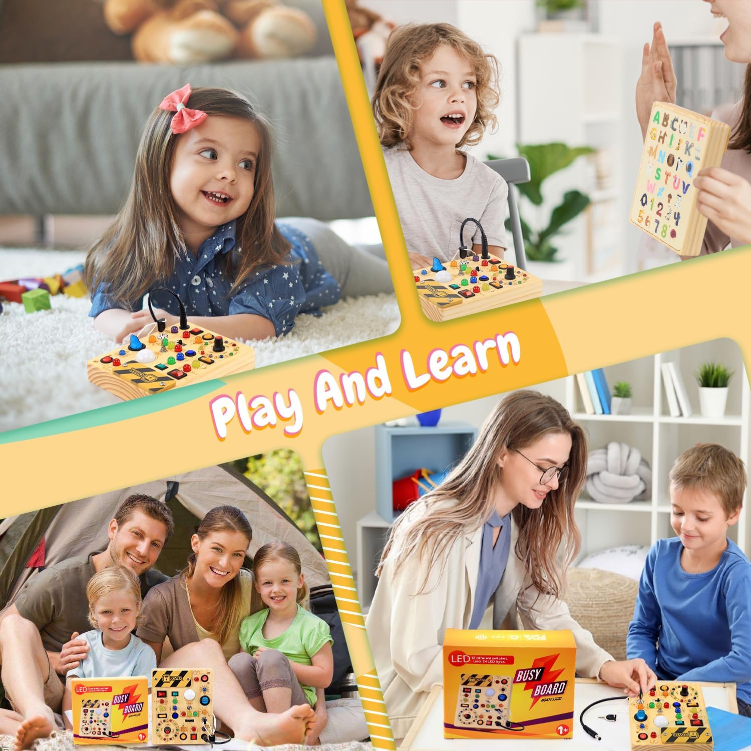 Thumbnail 6 de HarVow Busy Board 6.7in LED 🧩