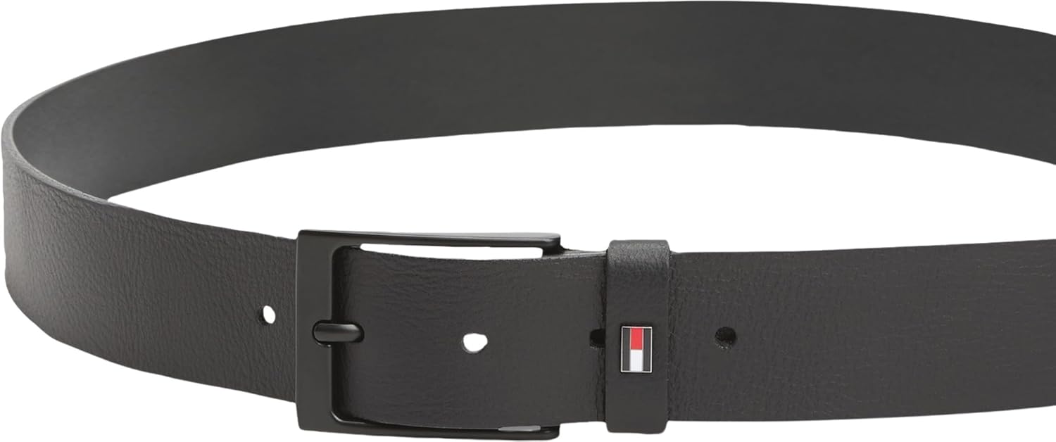Detalle de Tommy Hilfiger Men’s 3.5 cm Layton Leather Belt