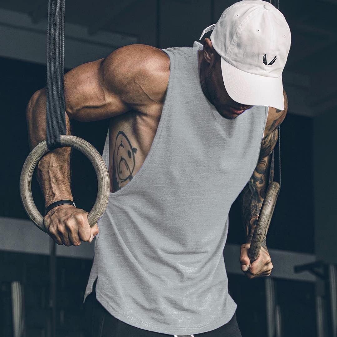 Thumbnail 1 de COOFANDY Men’s Workout Tank Top 2-Pack (Muscle Cut Off Sleeveless) for Gym & Weightlifting