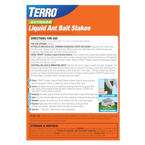 Thumbnail 10 de Terro Outdoor Liquid Ant Bait Stakes, 12-Pack – Ready-to-Use Outdoor Ant Killer Trap