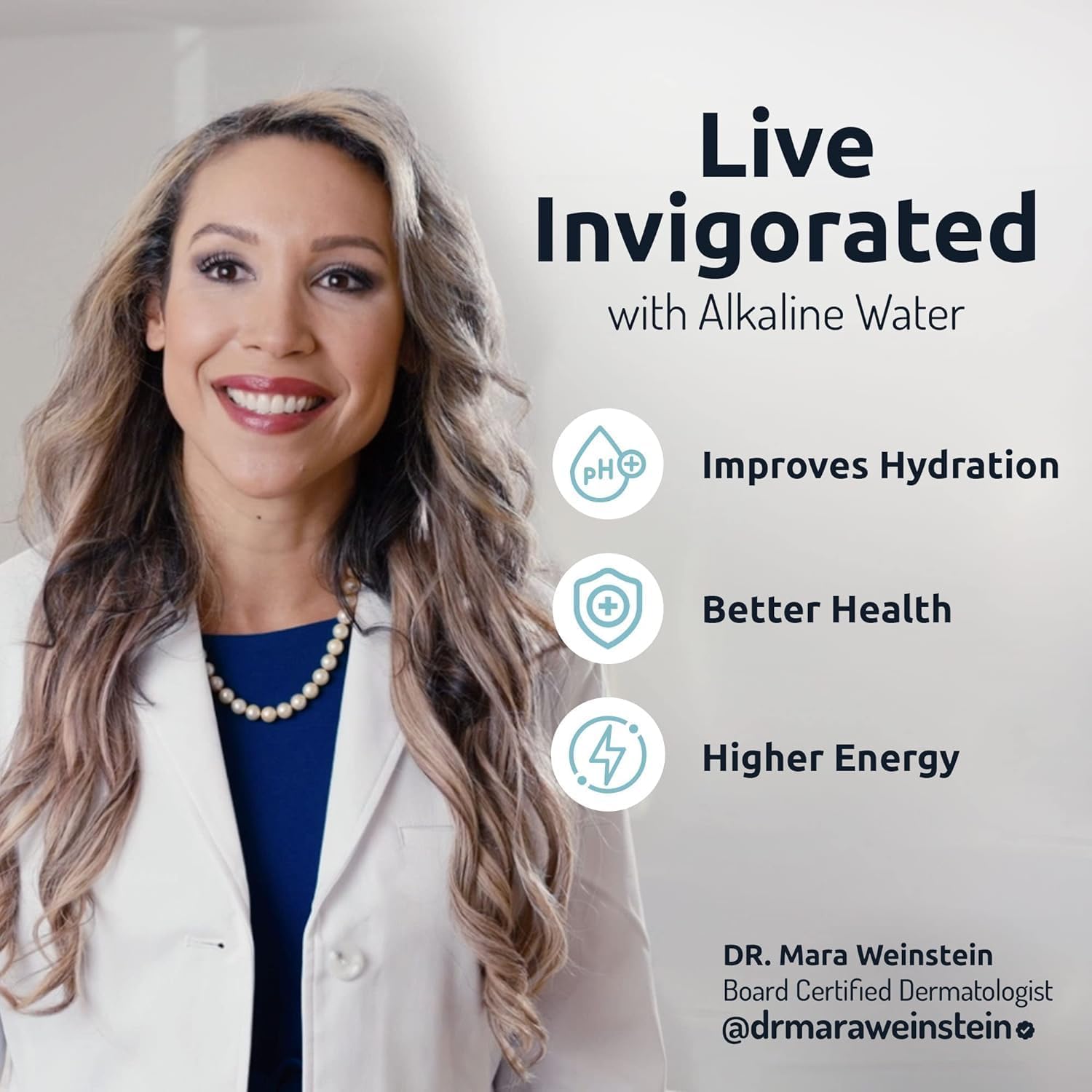 Thumbnail 1 de PH001 3-Pack Alkaline Water Filter Cartridges for Invigorated Water Jug 1.136 L 💧