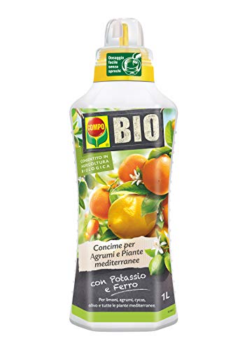 Detalle de COMPO BIO Concime Liquido Per Agrumi e Piante Mediterranee, 1L – nutrimento biologico per agrumi e piante mediterranee