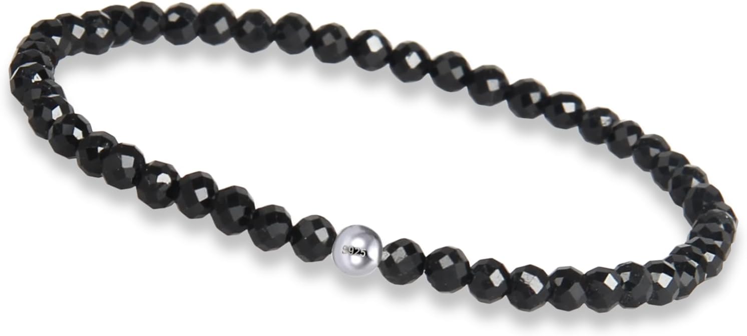 Thumbnail 6 de Bracelet de perles GD GOOD.designs EST. 2015 avec vraies pierres naturelles et perle argent 925