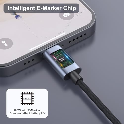 Thumbnail 4 de Câble BENFEI USB-C vers USB-C PD 100W ⚡