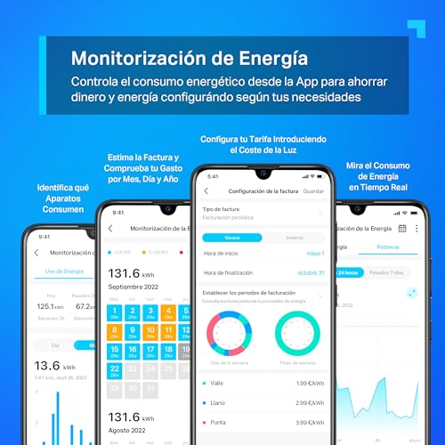 Detalle de Tapo P110: Mini Enchufe Inteligente Wi‑Fi con Monitoreo de Energía