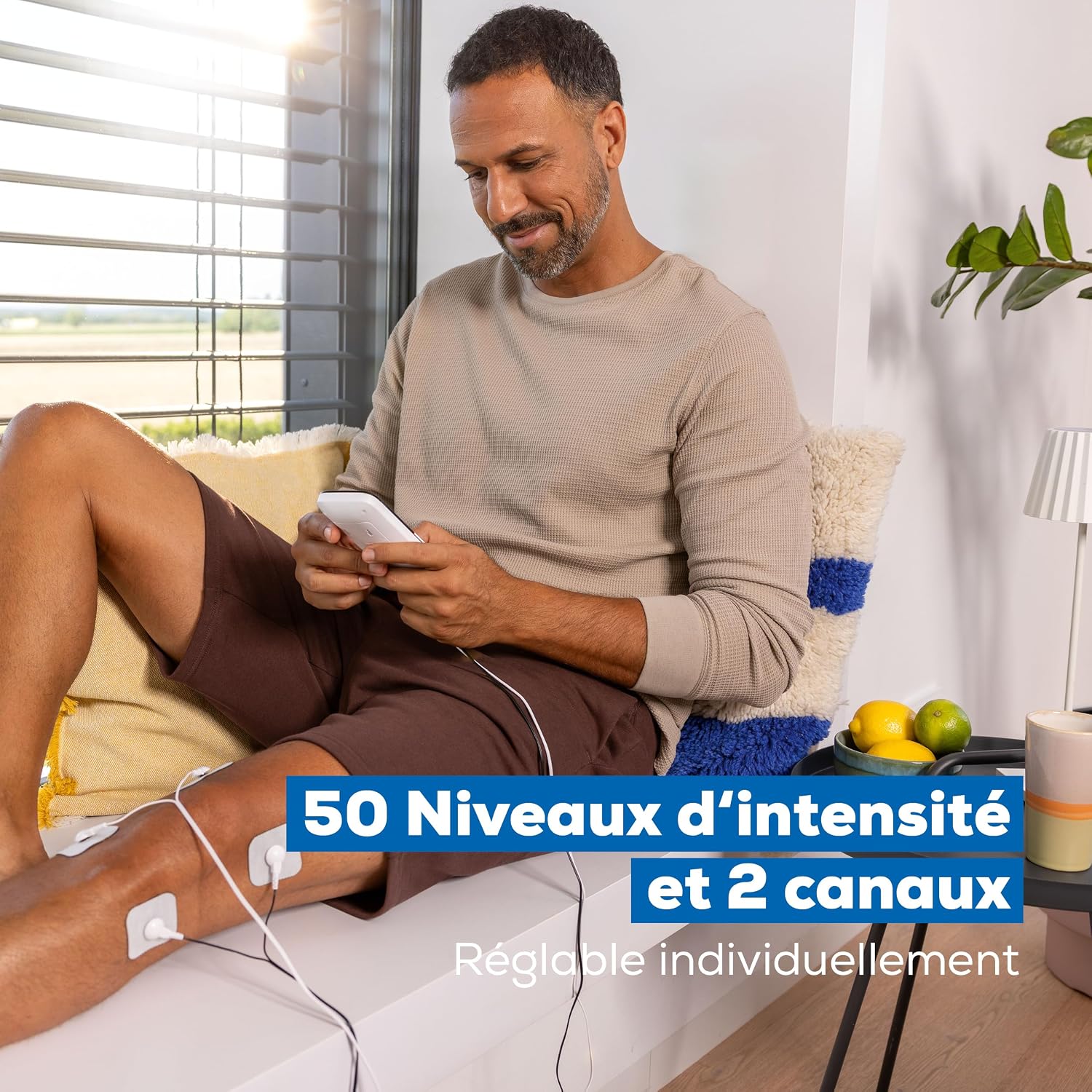 Thumbnail 5 de Beurer EM 56 TENS/EMS Électrostimulateur musculaire 3 en 1 — Soulagement sans médicament et entraînement personnalisé
