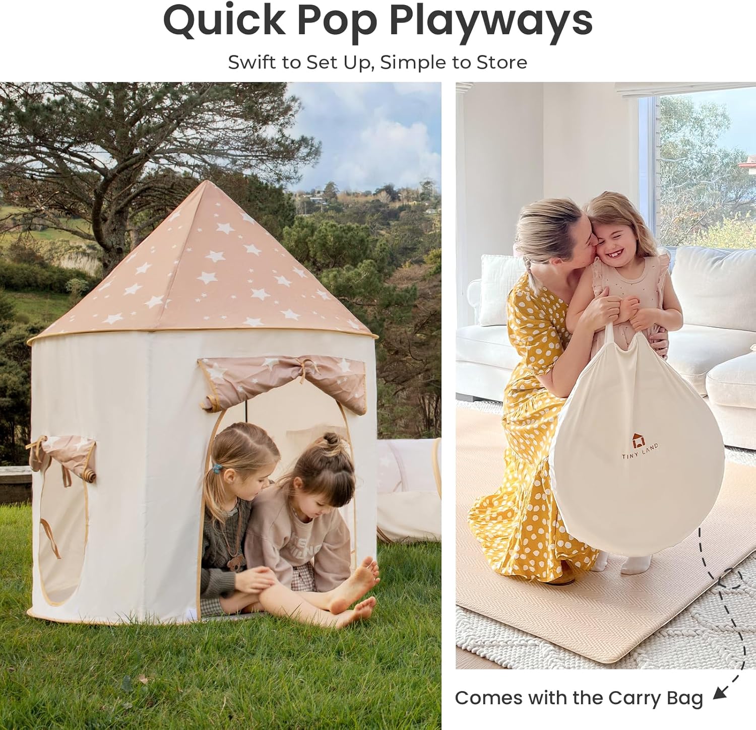 Thumbnail 5 de Tiny Land Kids Play Tent 119 x 41 in 🎪