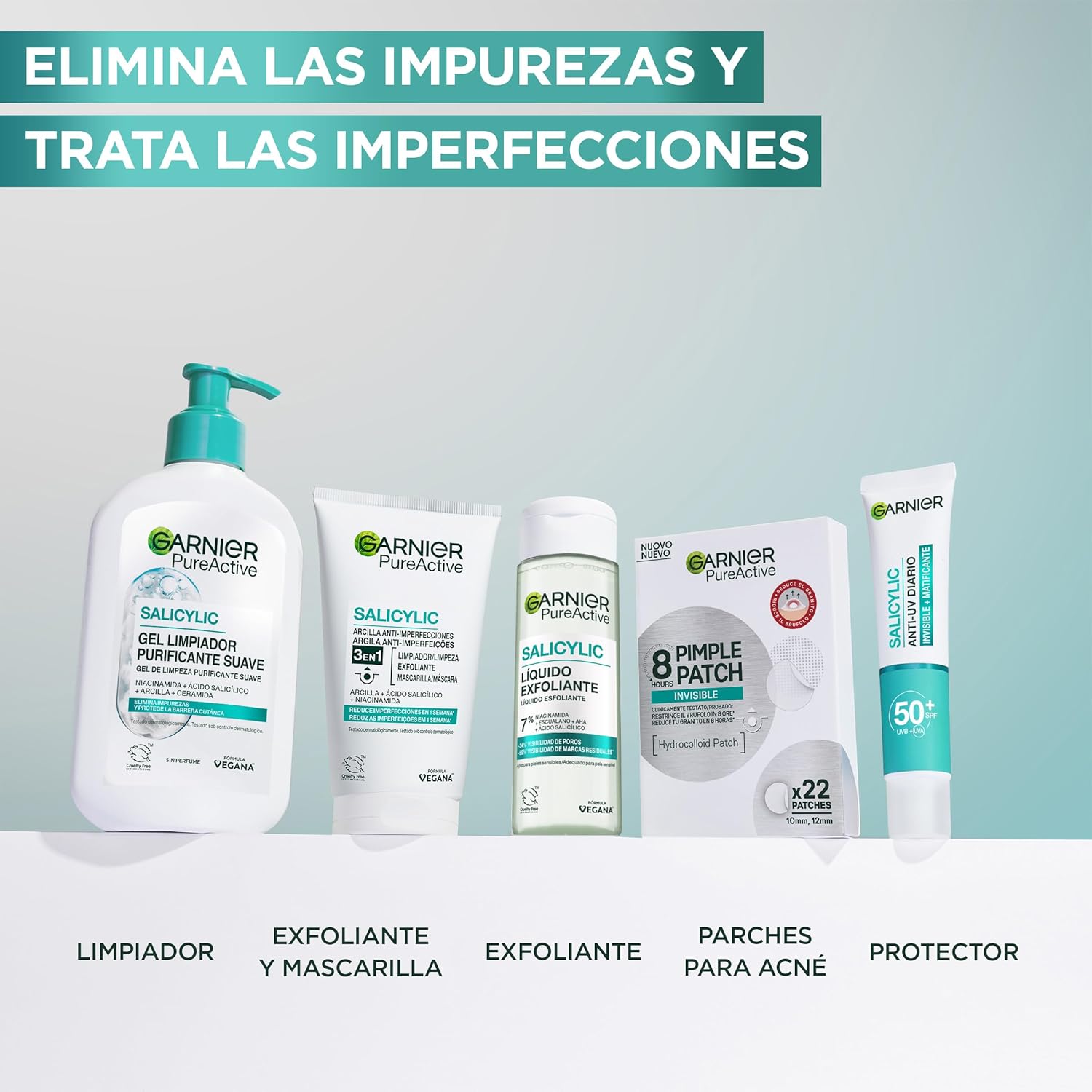 Thumbnail 6 de Garnier Pure Active Pack x2 Gel Hidratante 250ml