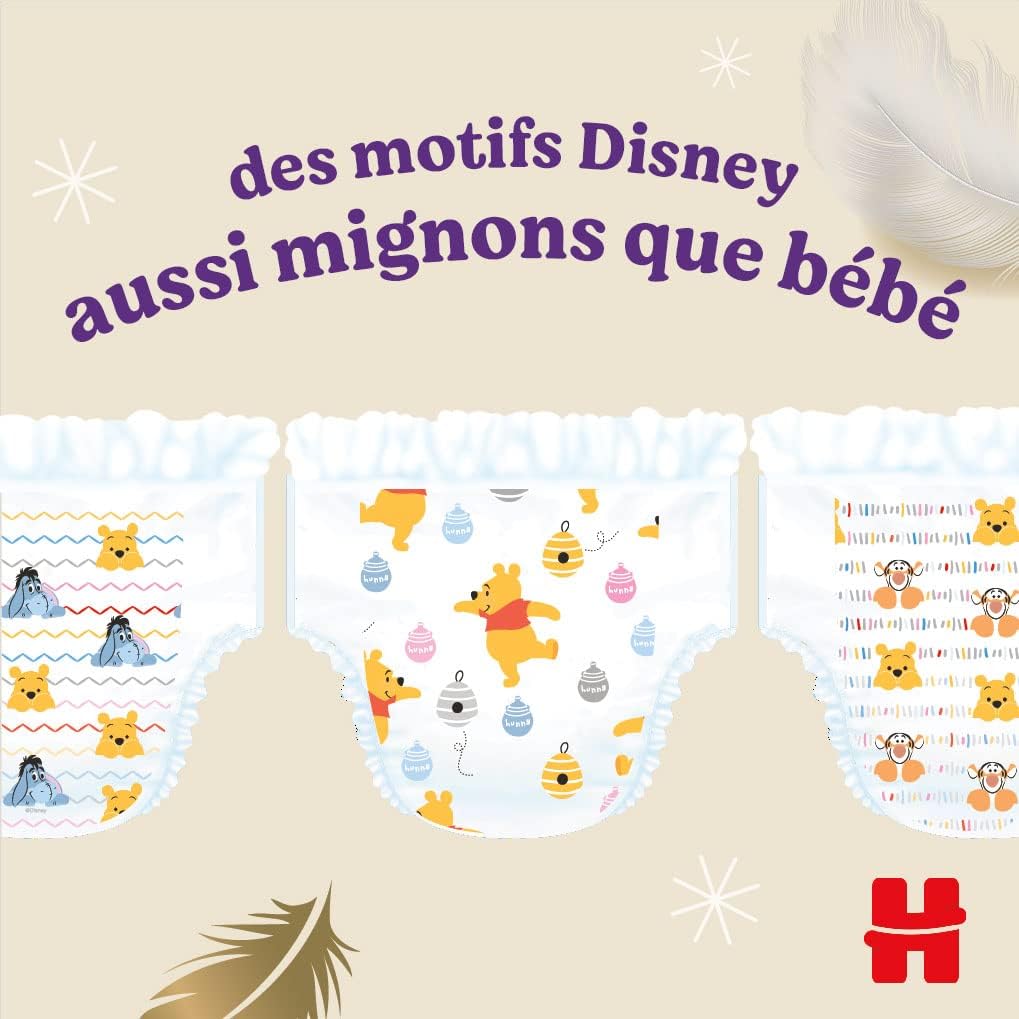 Detalle 2 de HUGGIES Extra Care Culottes Taille 6 (15-25 kg) – Pack de 88 couches-culottes