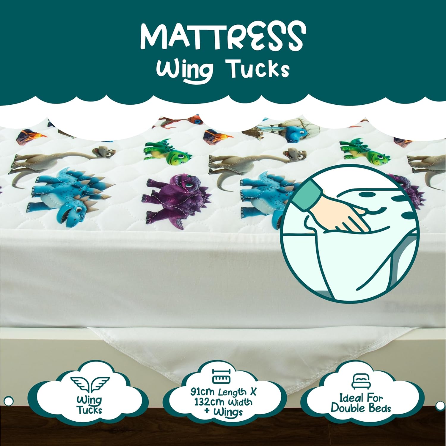 Thumbnail 3 de Bedwetz Potty Training Bed Pad 91 x 132cm