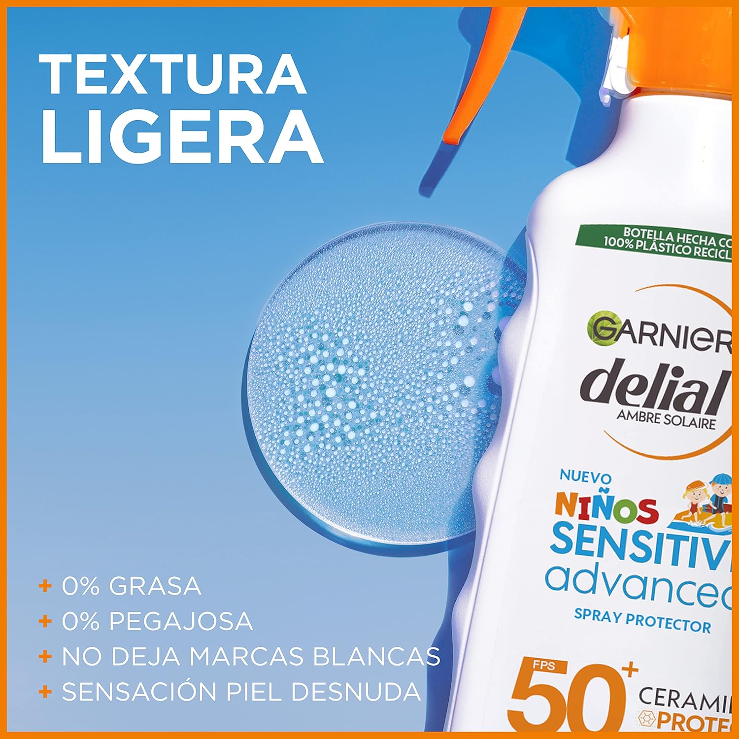 Thumbnail 4 de Garnier Delial Pistola Solar FPS50+ Para Niños, Resistente al Agua ☀️