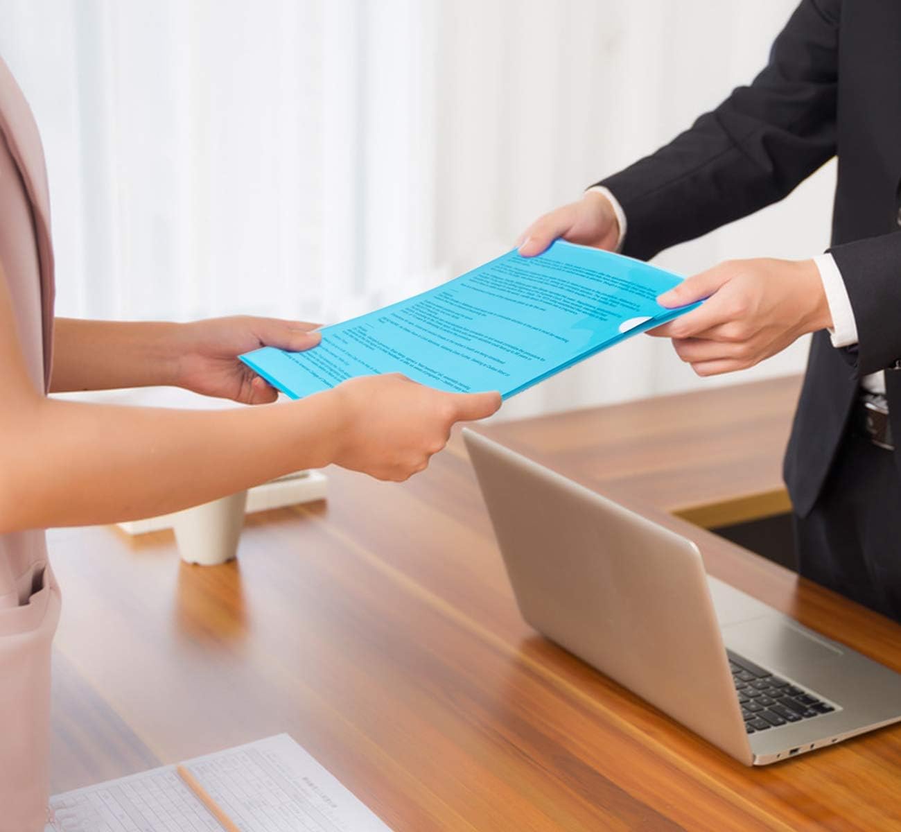 Thumbnail 6 de Dossiers plastique A4 42 pièces 📁