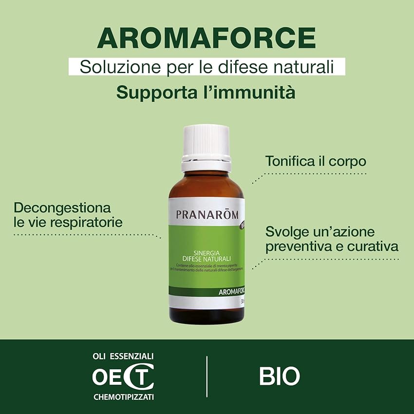 Thumbnail 3 de PRANAROM Aromaforce Oleobiotic cápsulas 15 unidades para vías respiratorias