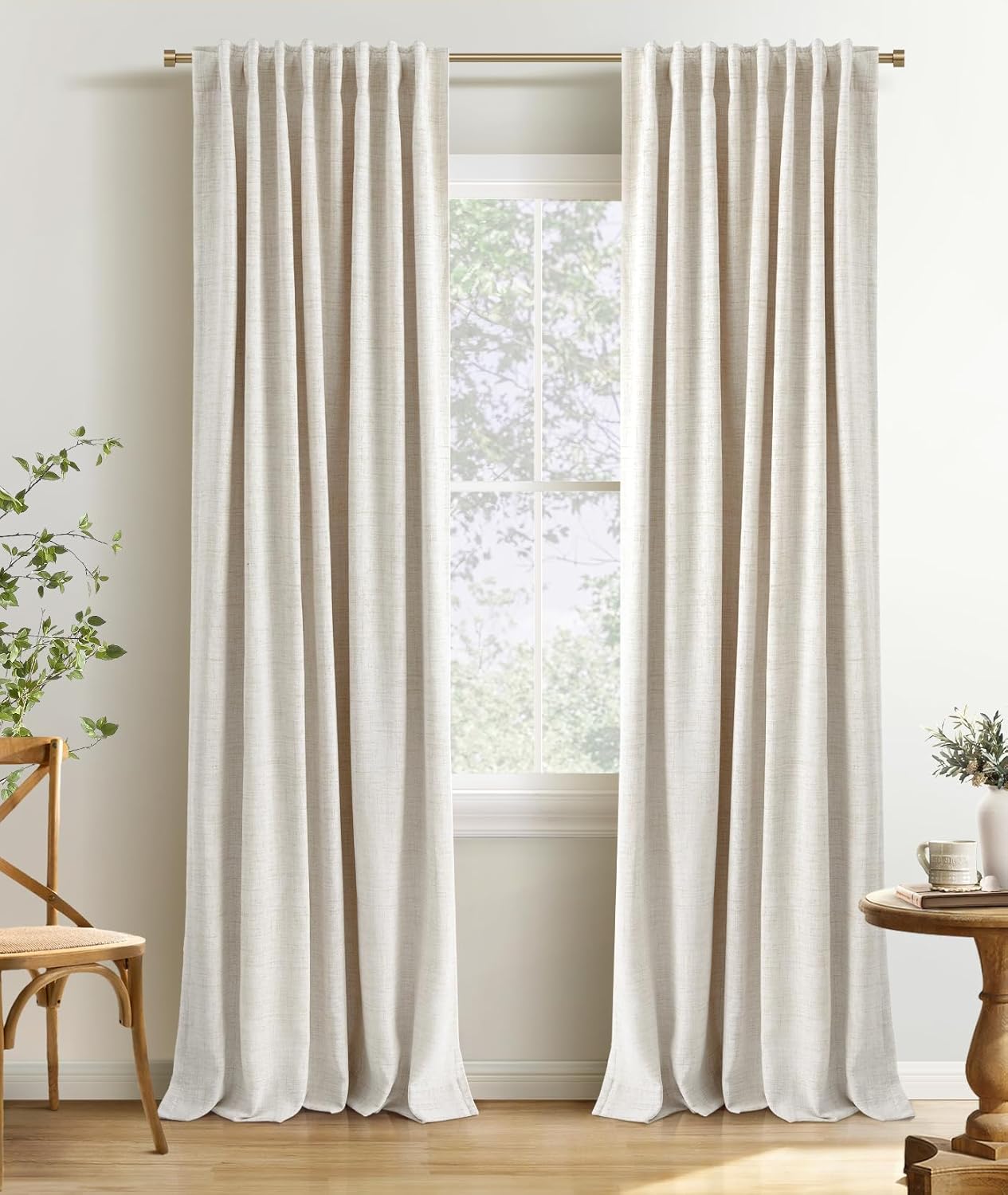 Detalle de INOVADAY 100% Blackout Curtains 50 x 84 Set
