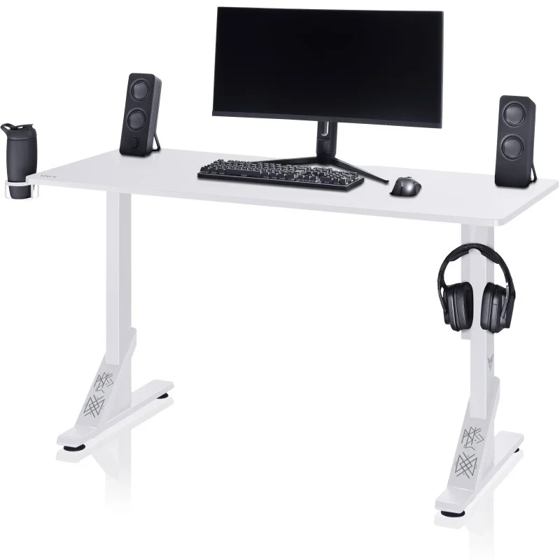 Thumbnail 3 de Valk Skuld Mesa Escritorio Gaming 136x60 cm blanca 🪑