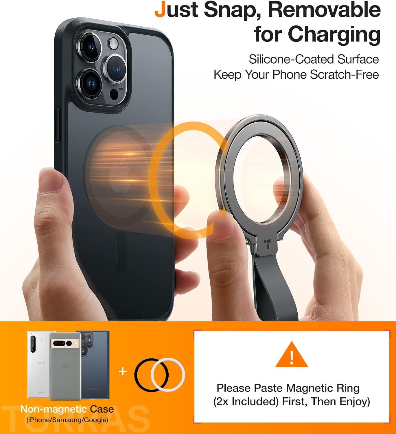 Thumbnail 6 de TORRAS 2025 Upgrade Magnetic Phone Grip 6.0