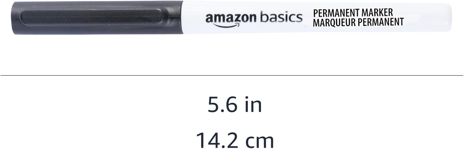 Thumbnail 4 de Amazon Basics Ultra Fine Point Permanent Markers, 24-Pack – penne indelebili di precisione