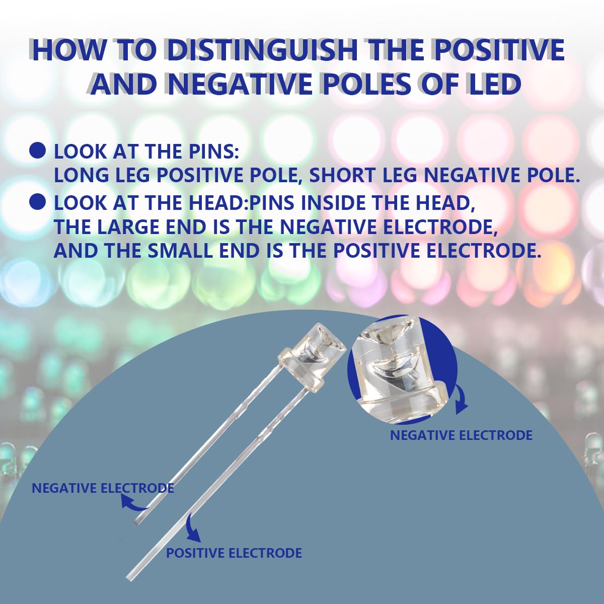 Thumbnail 5 de Innfeeltech 3mm gelbe LED 100er-Pack 💡