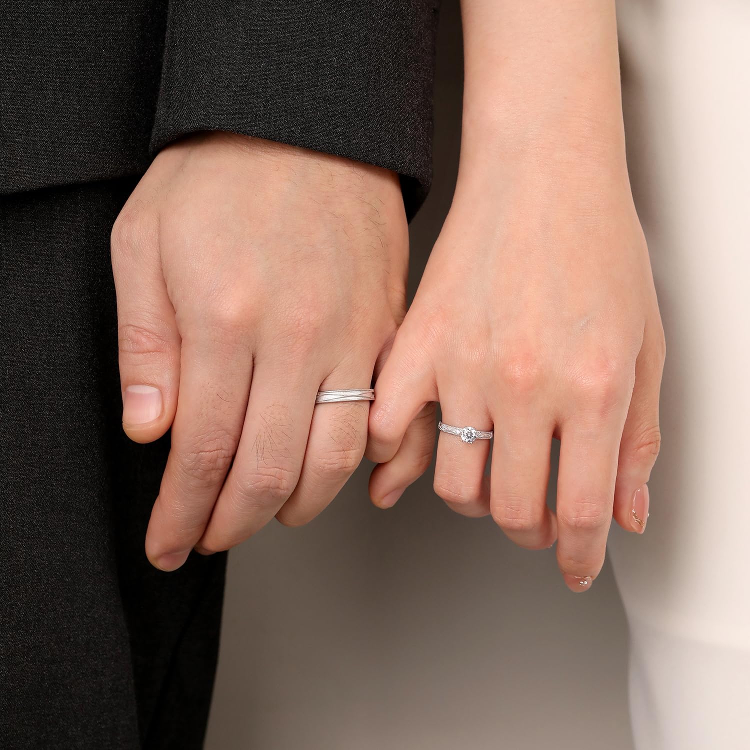 Thumbnail 7 de Meissa Anillos Promesa Plata de Ley 925 para Pareja 💍