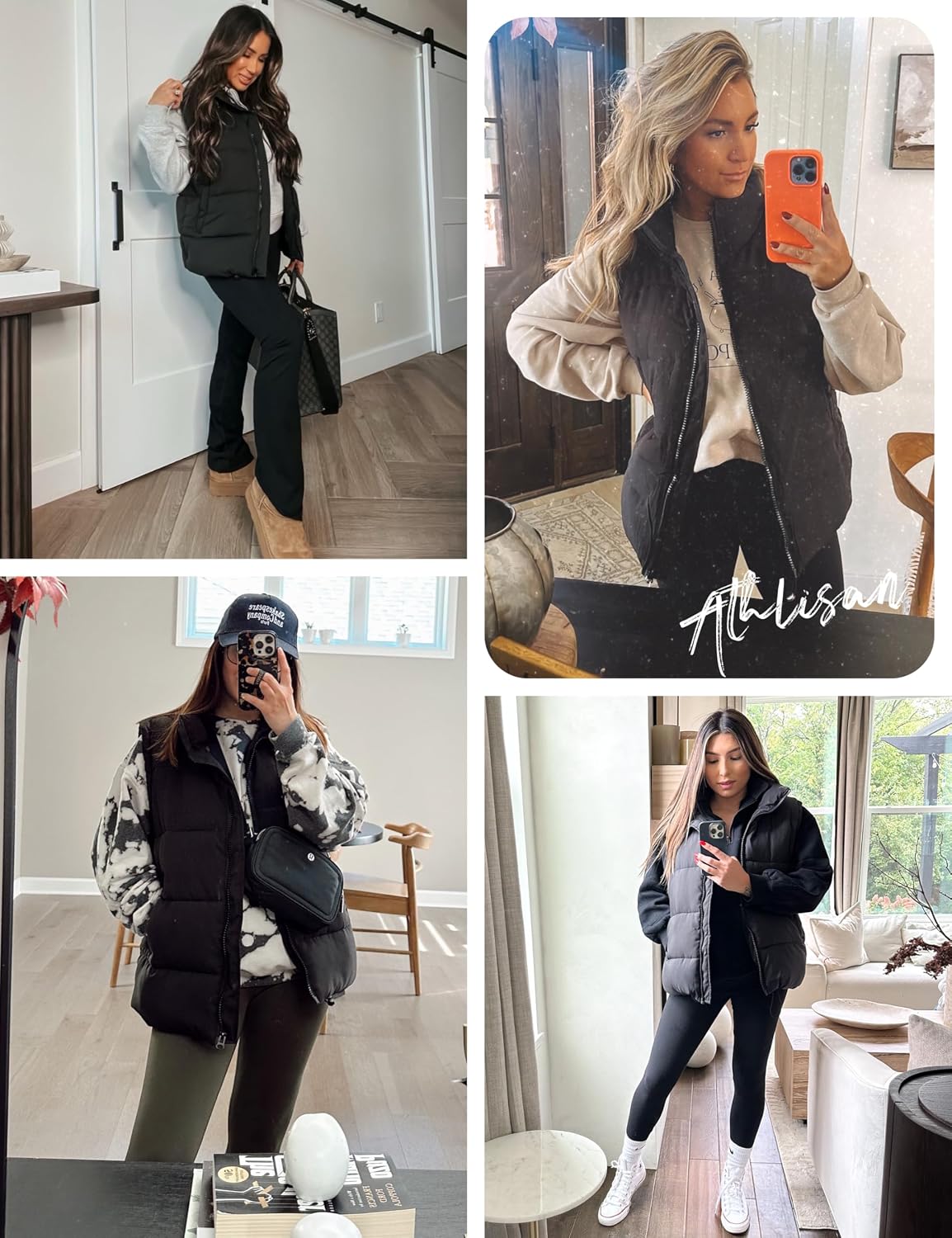 Detalle 2 de Athlisan Zip Up Puffer Vest 47.2"