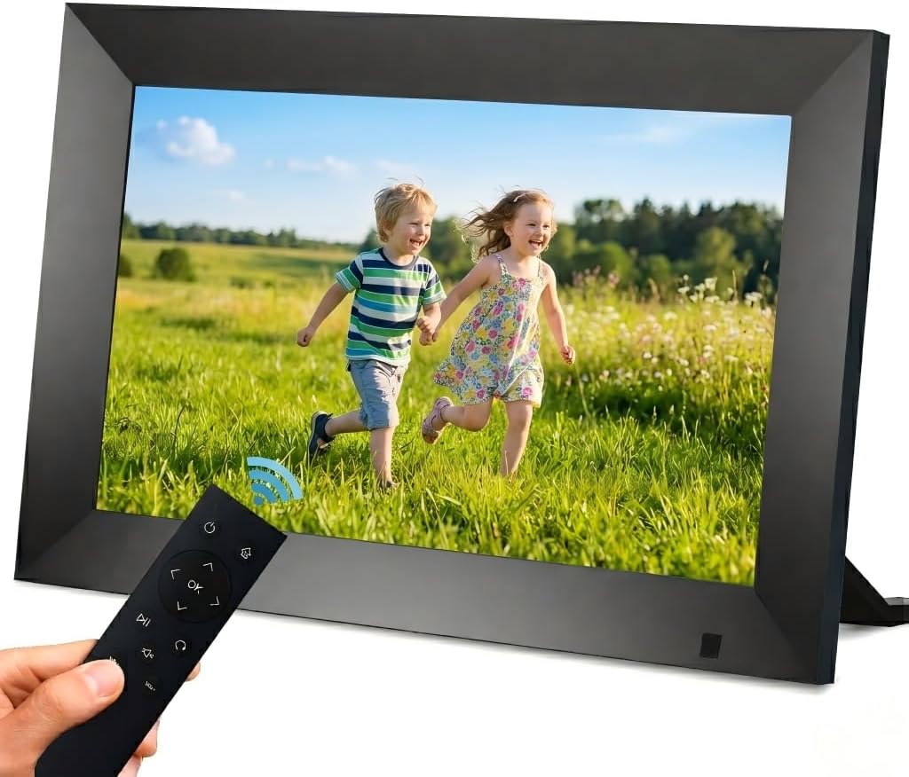 Detalle de Digital Photo Frame 10.1 Inch – Non‑WiFi, 1280x800 IPS Display with Remote