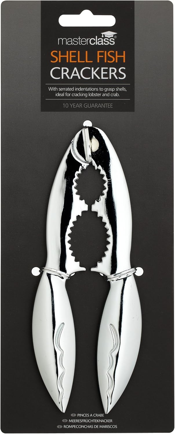 Detalle de MasterClass Stainless Steel Crab Claw and Lobster Crackers, 17 cm
