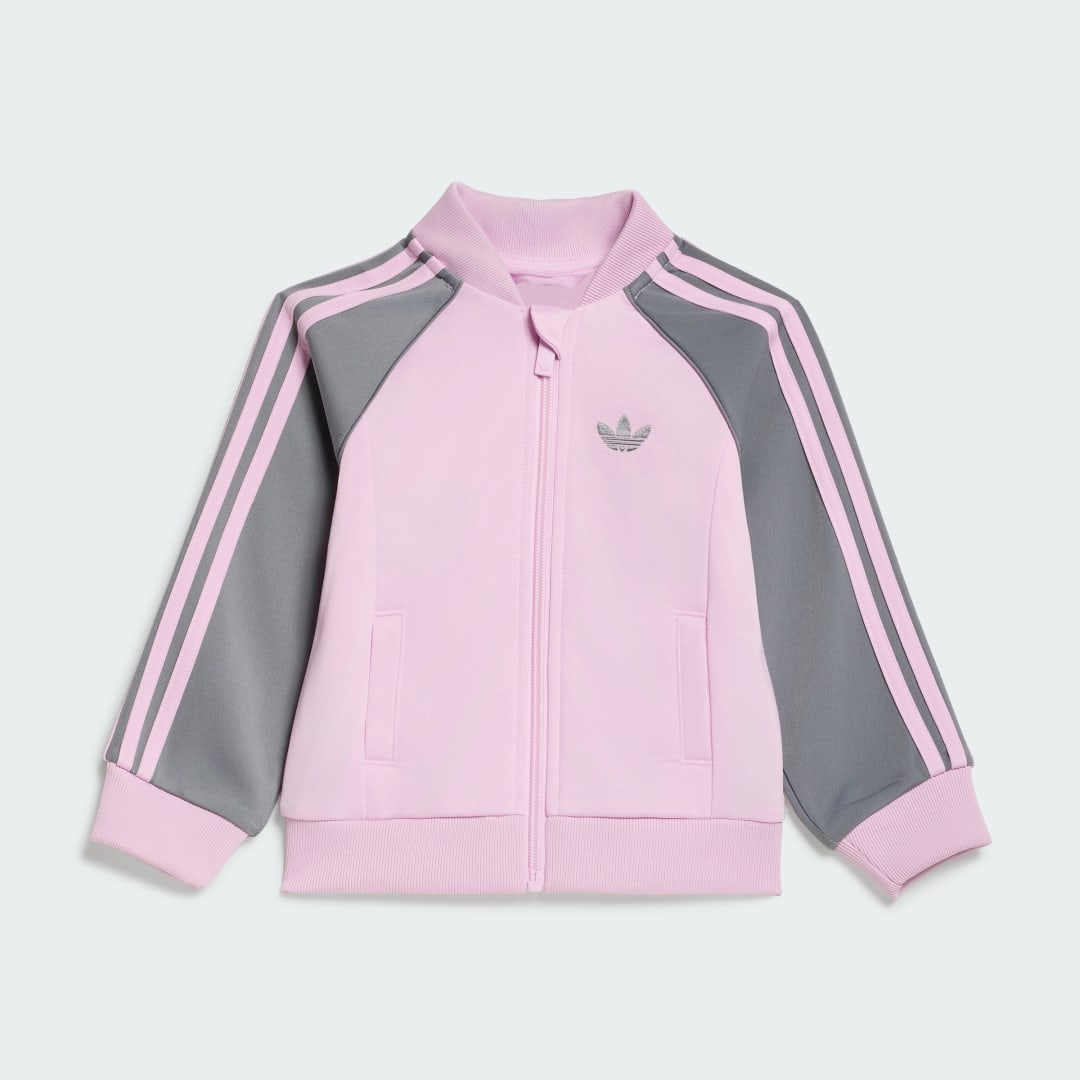 Detalle 2 de CHÁNDAL SST de Adidas — chaqueta deportiva en rosa