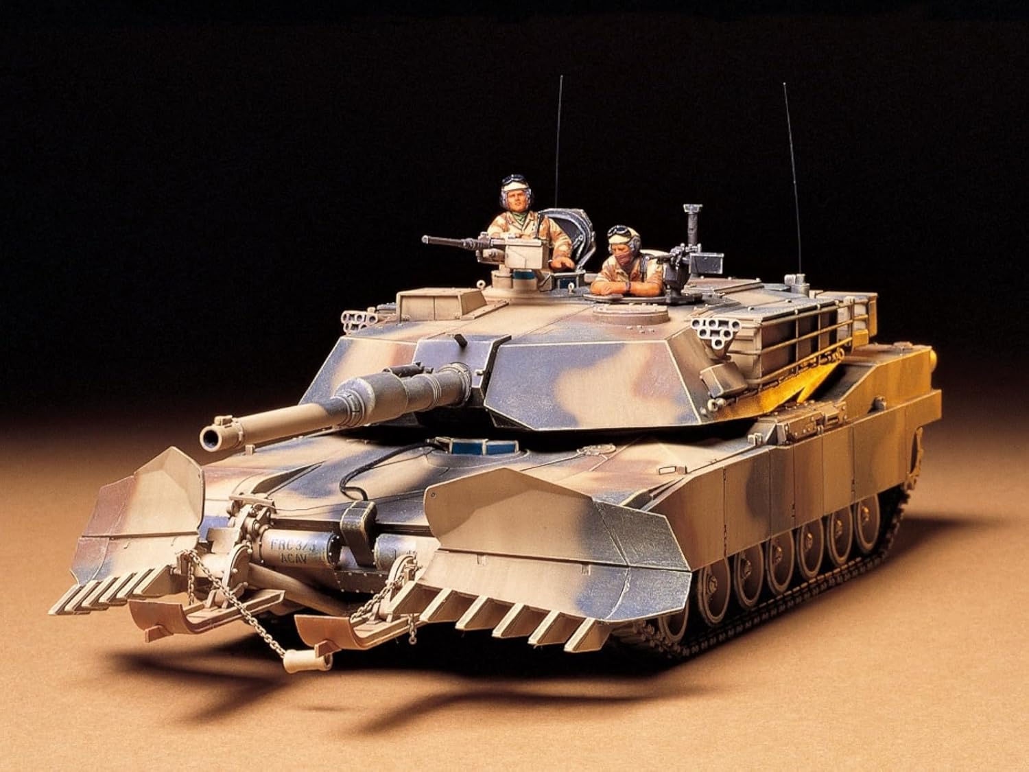 Detalle 1 de Tamiya 35158 – M1A1 Abrams démineur en 1/35
